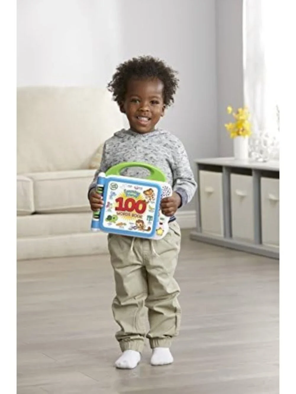 Interactive Learning Friends 100 Words Book for Kids - Educational Toy, Fun